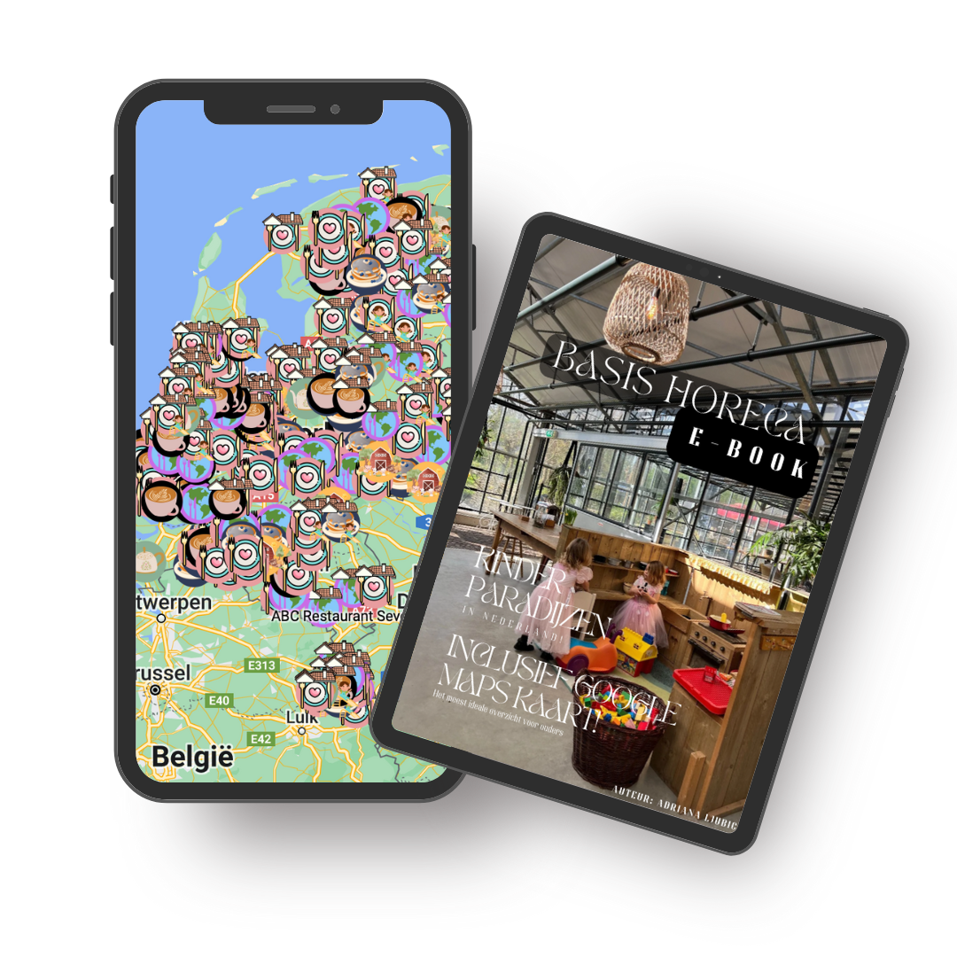 Horeca met speelplek e-book en google maps kaart