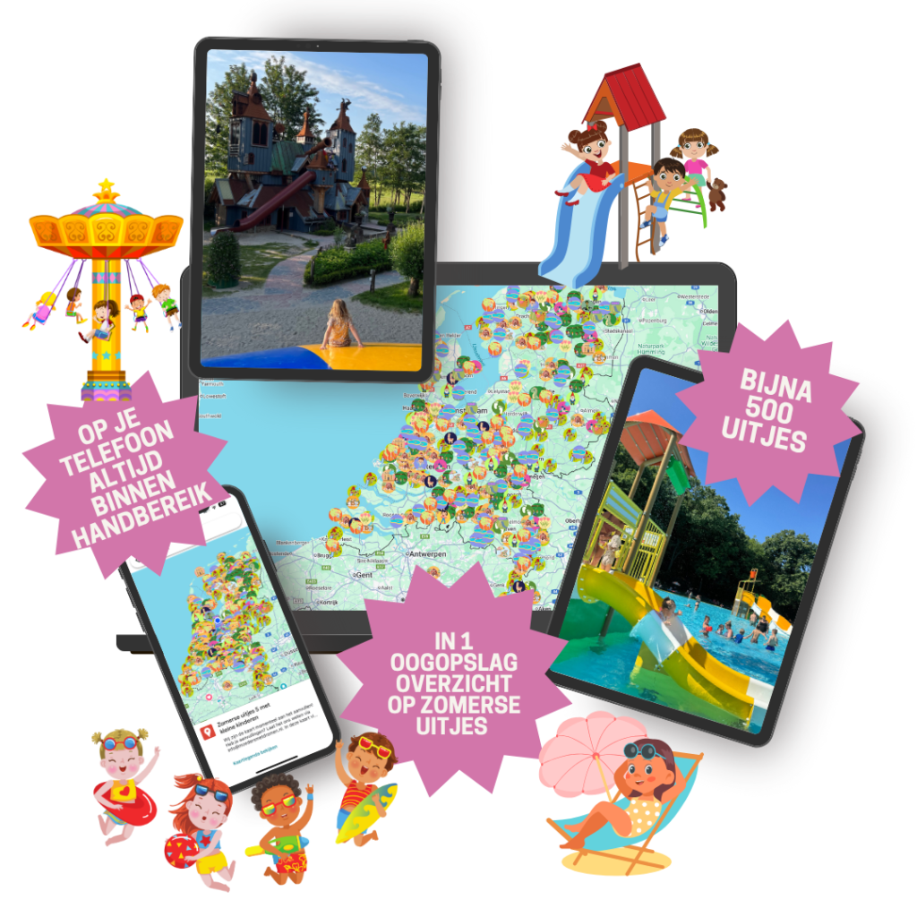 Zomerse uitjes met jonge kinderen zoals peuters en kleuters