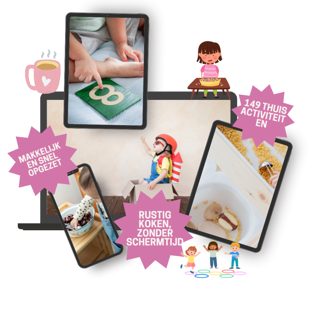 Thuis activiteiten met kleine kinderen