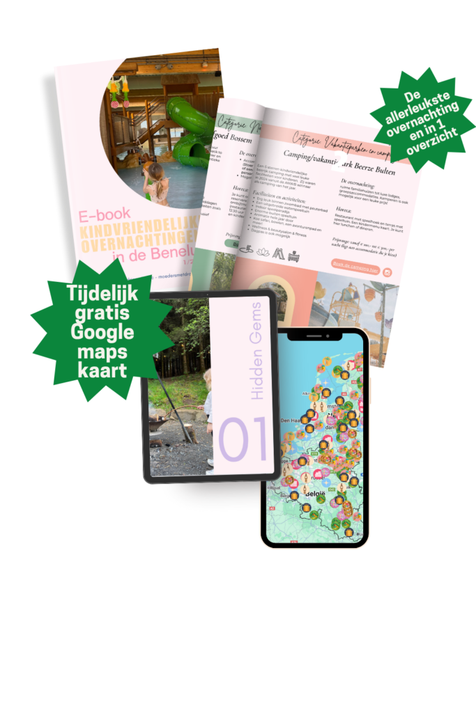 Kindvriendelijke overnachtingen met kinderen in de Benelux