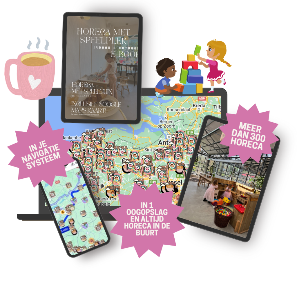 Kindvriendelijke horeca in Belgie met speelplek